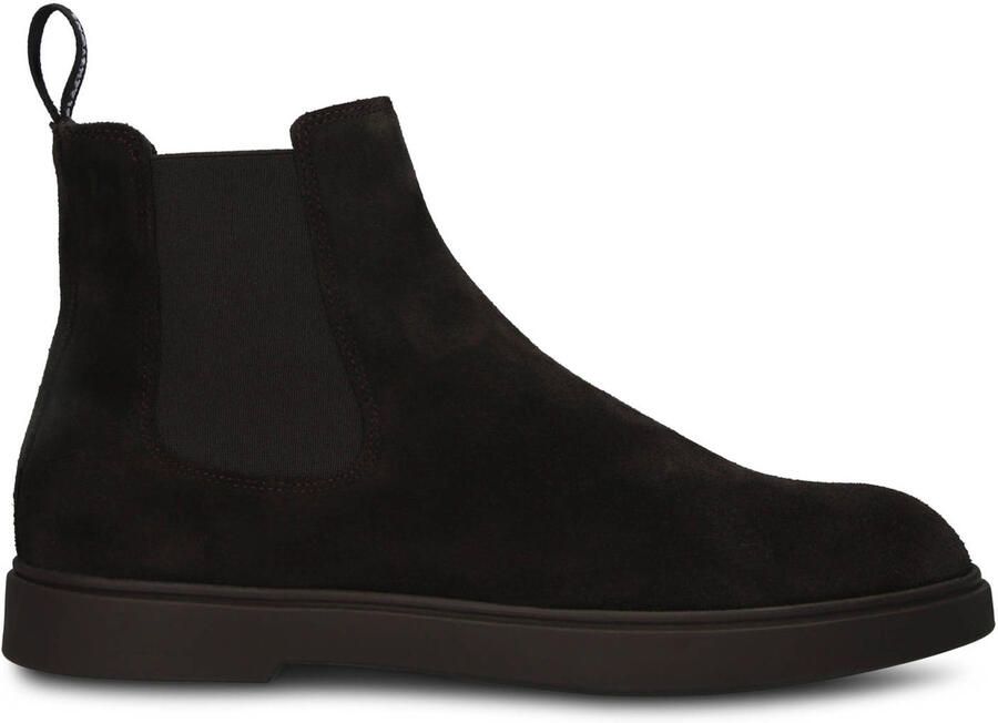 Blackstone COBBLE DEAN GG393 Coffee Chelsea boots Heren Dark brown