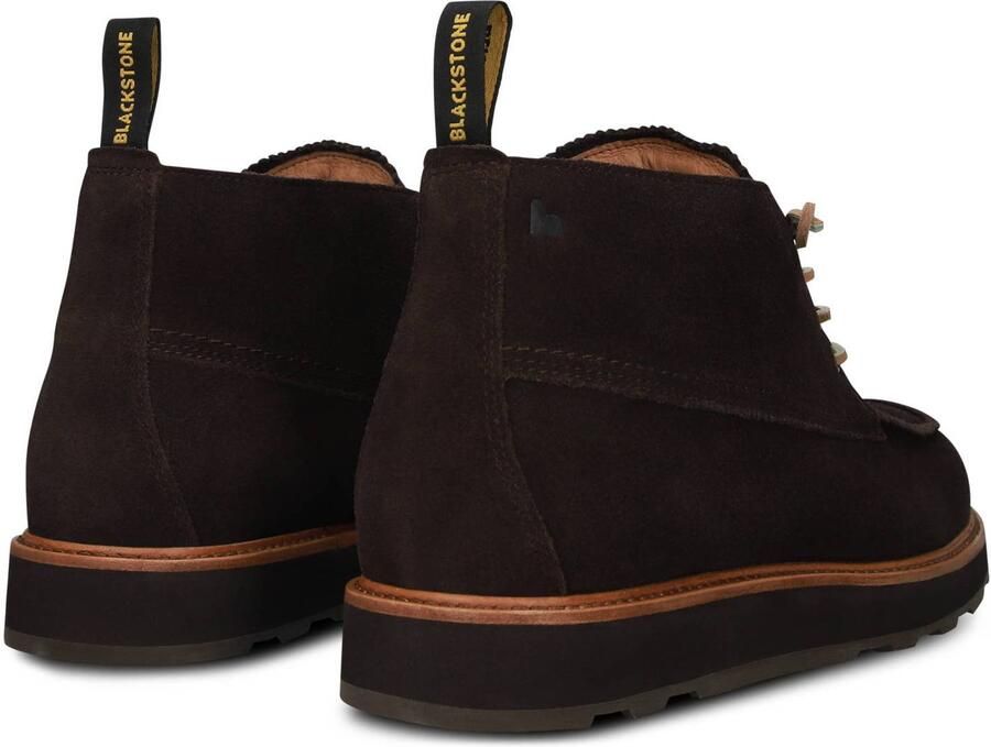 Blackstone PERIDO ASHER MID GG652 Mole Lace-ups Heren Dark brown - Foto 2