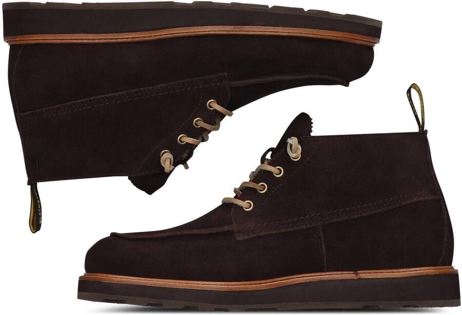 Blackstone PERIDO ASHER MID GG652 Mole Lace-ups Heren Dark brown - Foto 3