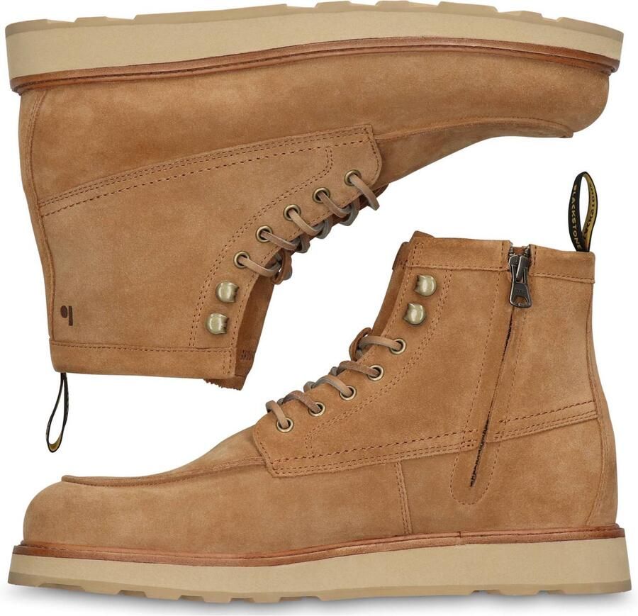Blackstone PERIDOT ASHER HIGH GG654 Brown Sugar Boots Man Light brown - Foto 2