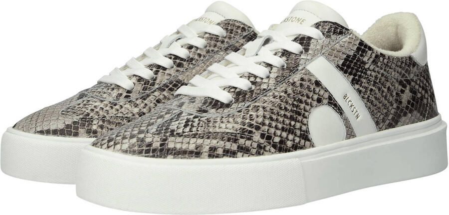 Blackstone QUARTZ AUDEN EL280 Snake Grey Sneaker (low) Dames Light brown