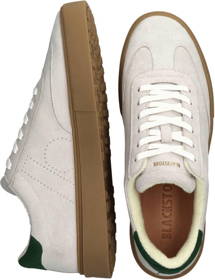 Blackstone QUARTZ AUDEN PERF EG556 Oyster Mushroom Sneaker (low) Heren Light grey - Foto 2