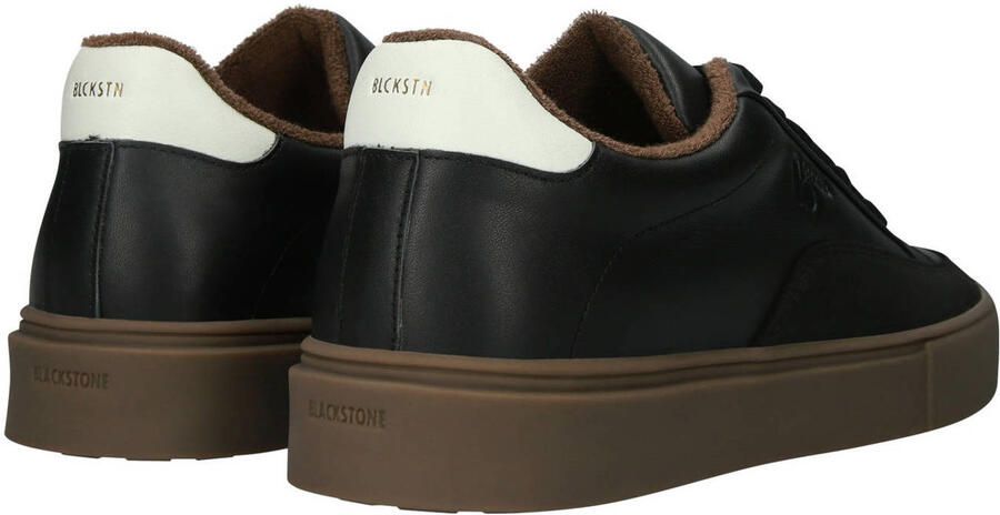 Blackstone Quartz Beverly leren sneakers zwart wit - Foto 2