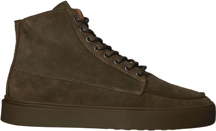 Blackstone RUBY EERO ZIPPER CG189 Walnut Sneaker (high) Heren Dark brown