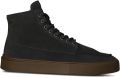 Blackstone RUBY EERO ZIPPER CG189 Bitumen Sneaker (high) Heren Dark grey - Zwart