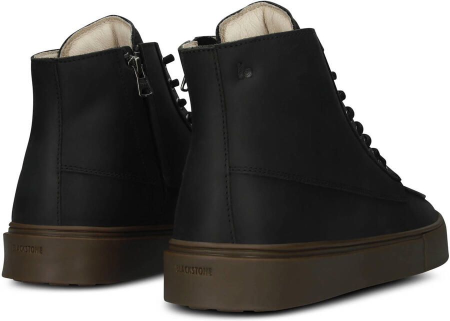 Blackstone RUBY EERO ZIPPER CG523 Black Sneaker (high) Heren Black - Foto 3