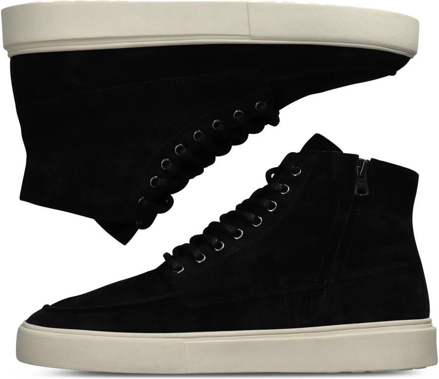 Blackstone RUBY EERO ZIPPER CG189 Black Sneaker (high) Heren Black - Foto 2