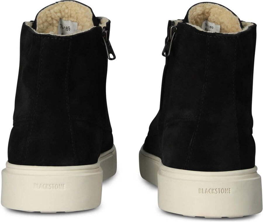 Blackstone RUBY EERO ZIPPER CG189 Black Sneaker (high) Heren Black - Foto 3
