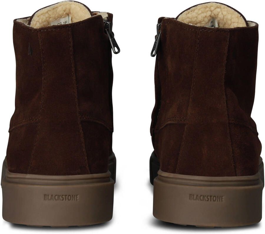 Blackstone RUBY EERO ZIPPER CG189 Coffee Bean Sneaker (high) Heren Dark brown - Foto 8