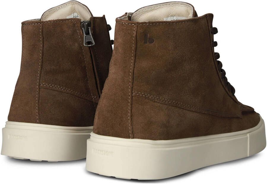 Blackstone RUBY EERO ZIPPER CG524 Saloon Sneaker (high) Heren Dark brown - Foto 3