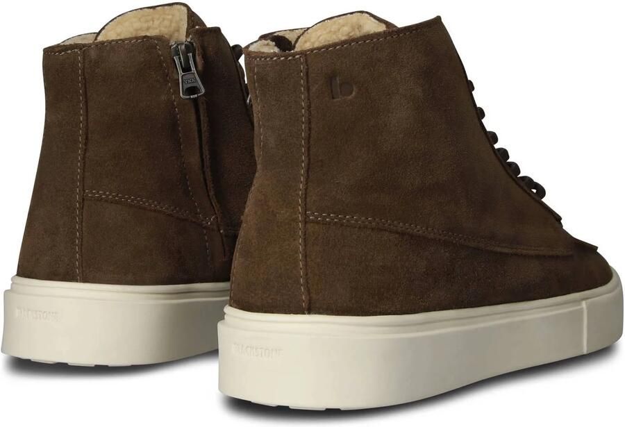 Blackstone RUBY EERO ZIPPER CG189 Coffee Bean Sneaker (high) Heren Dark brown - Foto 6