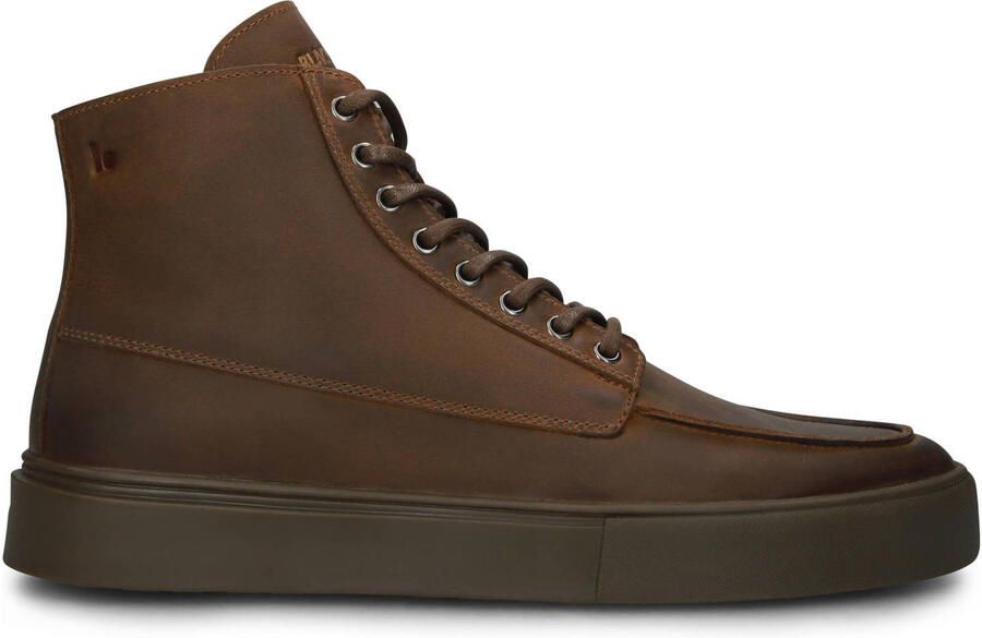 Blackstone RUBY EERO ZIPPER CG188 Tan Sneaker (high) Heren Dark brown