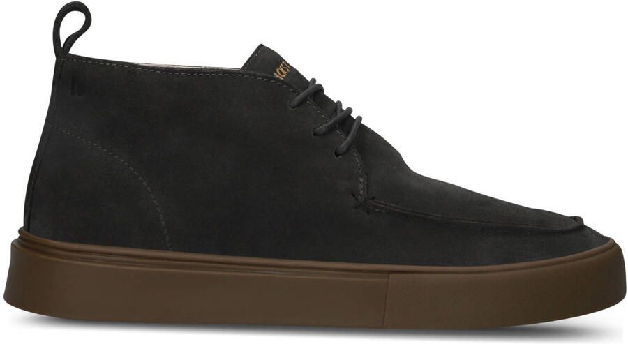 Blackstone RUBY JERRIK CG504 Bitumen Sneaker (mid) Heren Dark grey