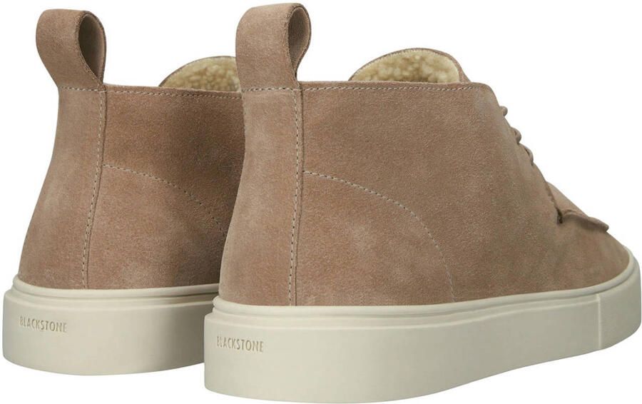 Blackstone Ruby Jerrik gevoerde suède veterboots beige - Foto 3