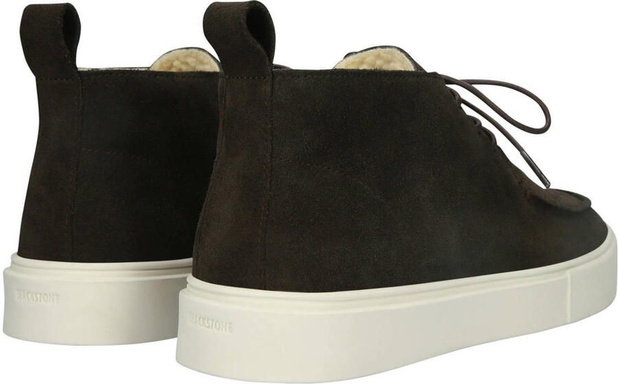 Blackstone Ruby Jerrik gevoerde suède veterboots donkerbruin - Foto 2