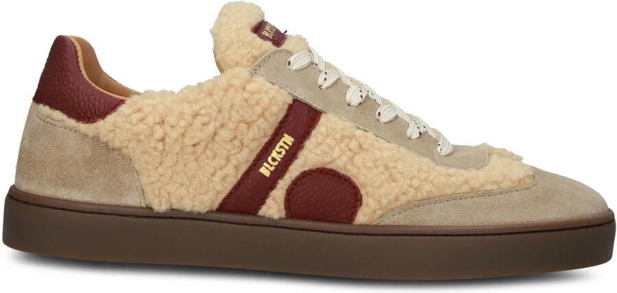 Blackstone SIERRA NATUK GL440 Mouton Maroon Sneaker (low) Dames Beige