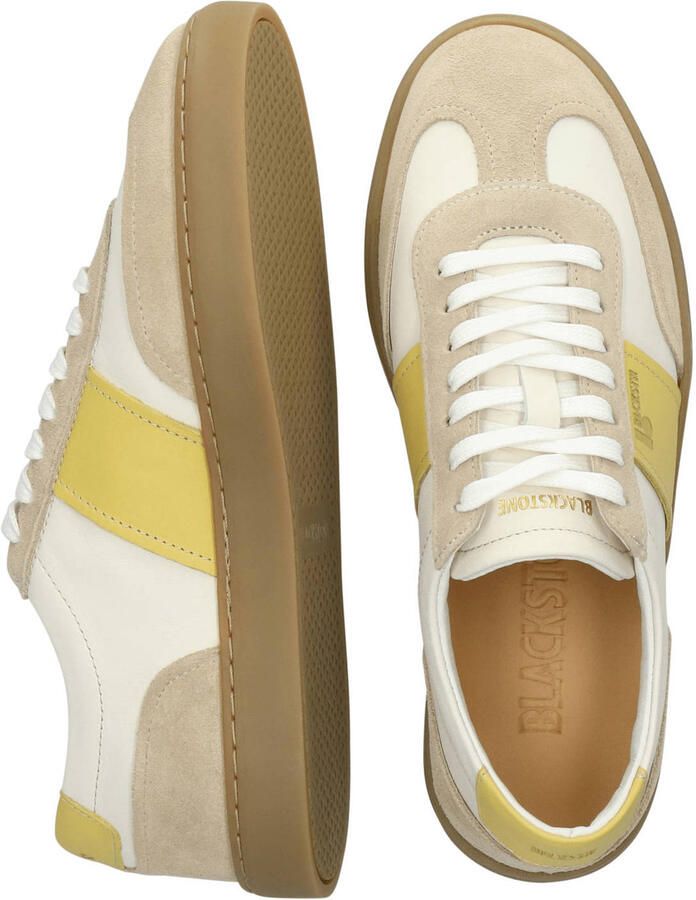 Blackstone SLATE HARPER II FL709 Lemon Icing Sneaker (low) Vrouw Off white - Foto 2