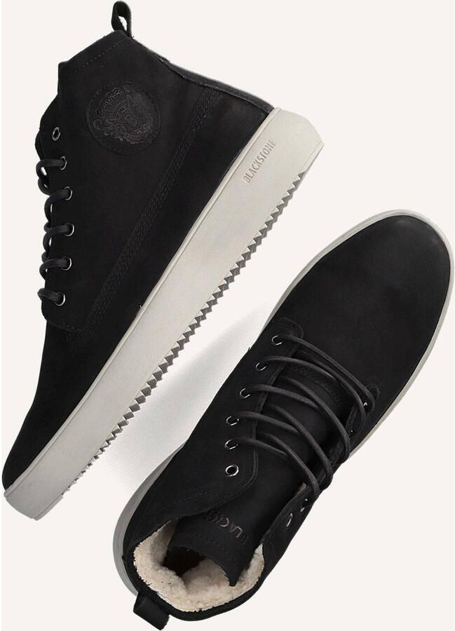 BLACKSTONE Hoge Sneakers Heren Aspen Nubuck Zwart - Foto 3