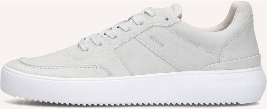 BLACKSTONE Lage Sneakers Heren Gage Maat: 46 Materiaal: Suède Kleur: Grijs