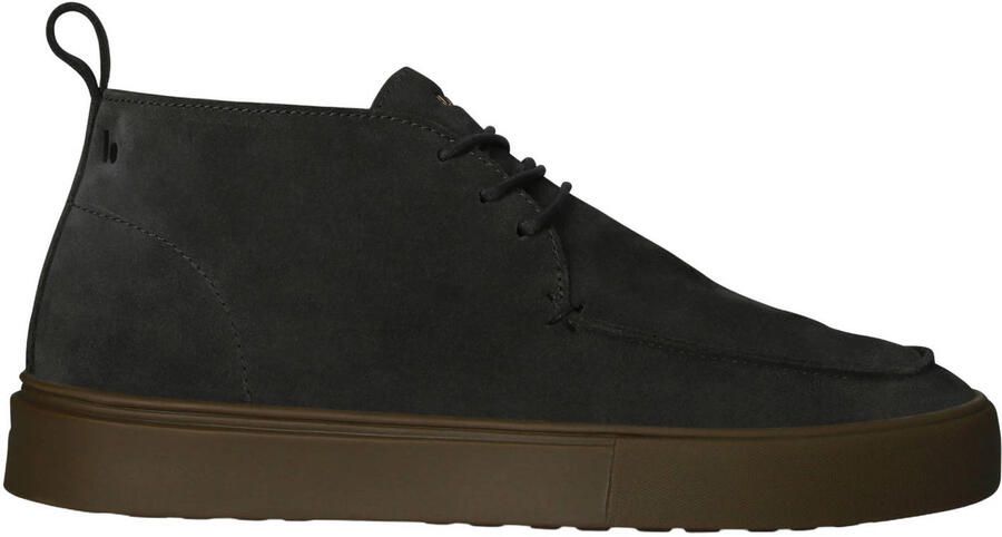 Blackstone suède veterboots antraciet