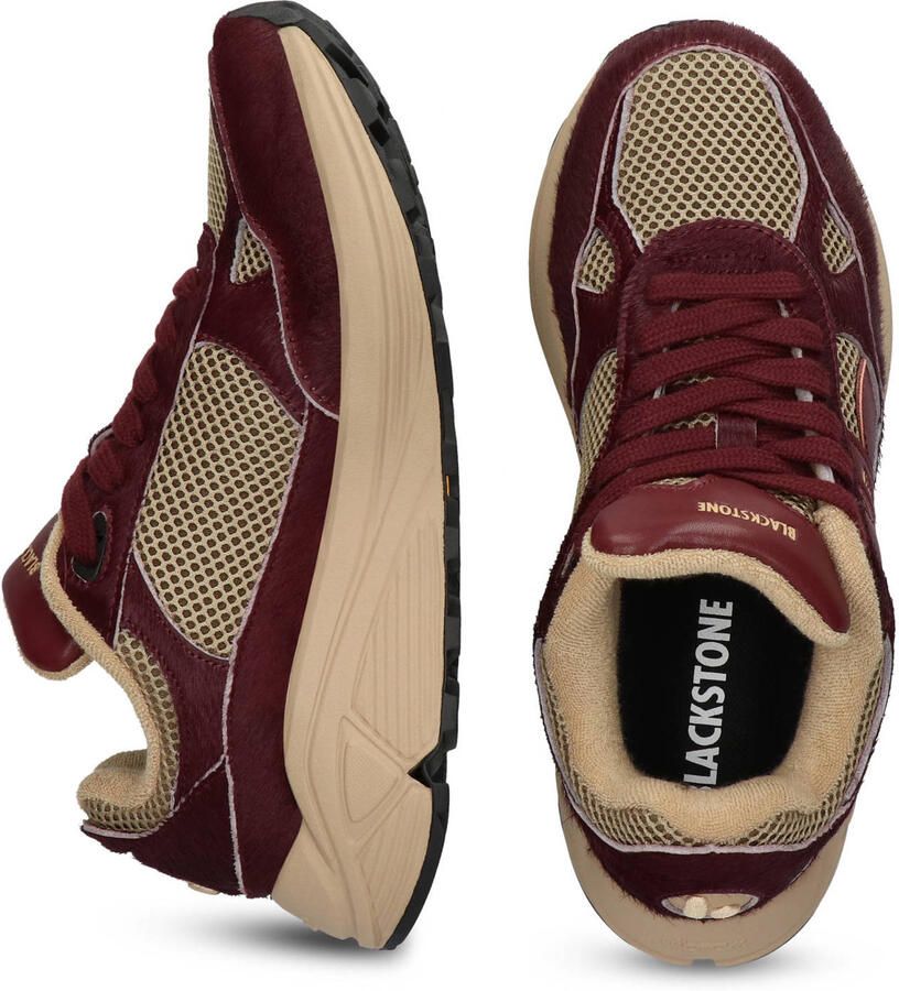 Blackstone V-RILEY GL781 Maroon Runner Sneaker Vrouw Dark red - Foto 3