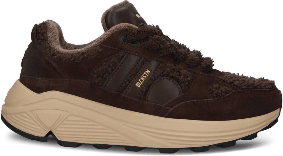 Blackstone V-RILEY GL780 Mole Runner Sneaker Dames Dark brown