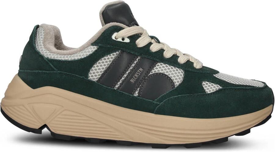 Blackstone V-RILEY GG675 Scarab Runner Sneaker Heren Dark green