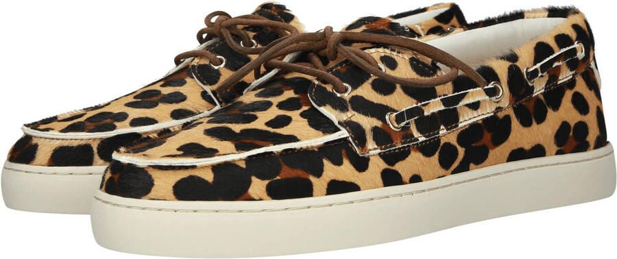 Blackstone ZIRCON ASTER FL704 Leopard Sneaker (low) Dames Light brown