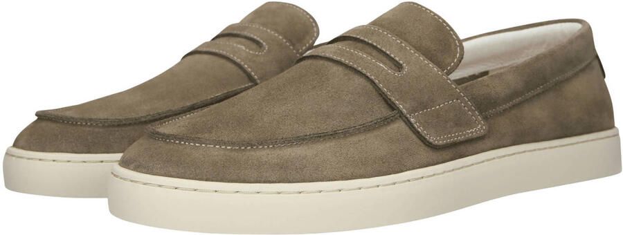 Blackstone ZIRCON PEARSON FG602 Dried Sage Slip-ons Heren Brown