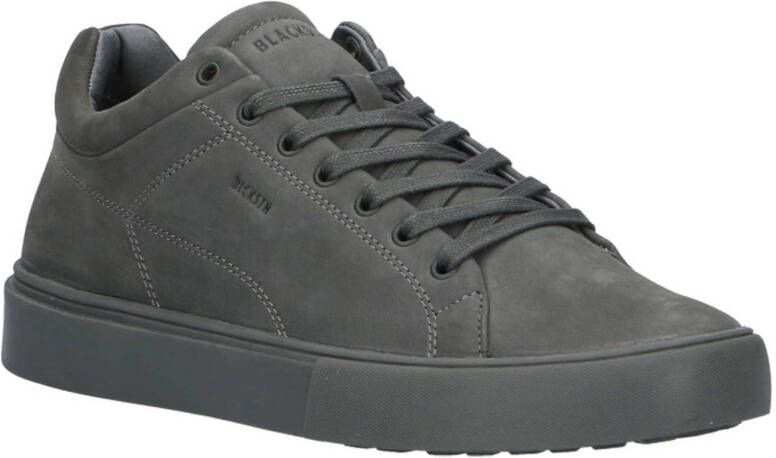 BLACKSTONE Lage Sneakers Heren Crag Colton Maat: 45 Materiaal: Nubuck Kleur: Grijs