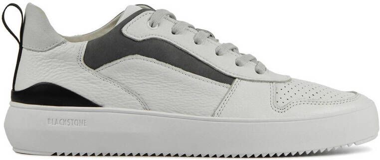 Blackstone leren sneakers wit