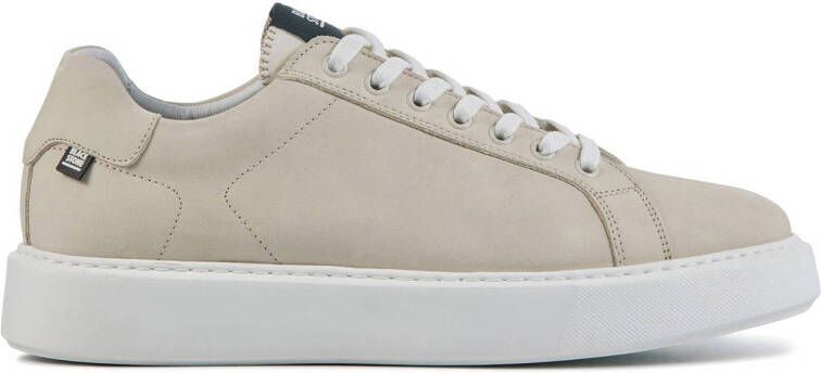 Blackstone nubuck sneakers beige