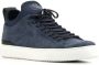 Blackstone Sneakers Heren Hoge sneakers Herenschoenen Nubuck SG28 Blauw - Thumbnail 1