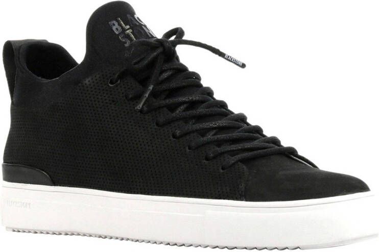 Blackstone SG38 suède sneakers zwart