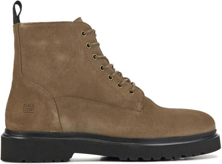 Blackstone Veterboots Heren Boots Laarzen Herenschoenen Suède YG32 Camel