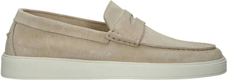 Blackstone Zuko Enzo suède loafers beige