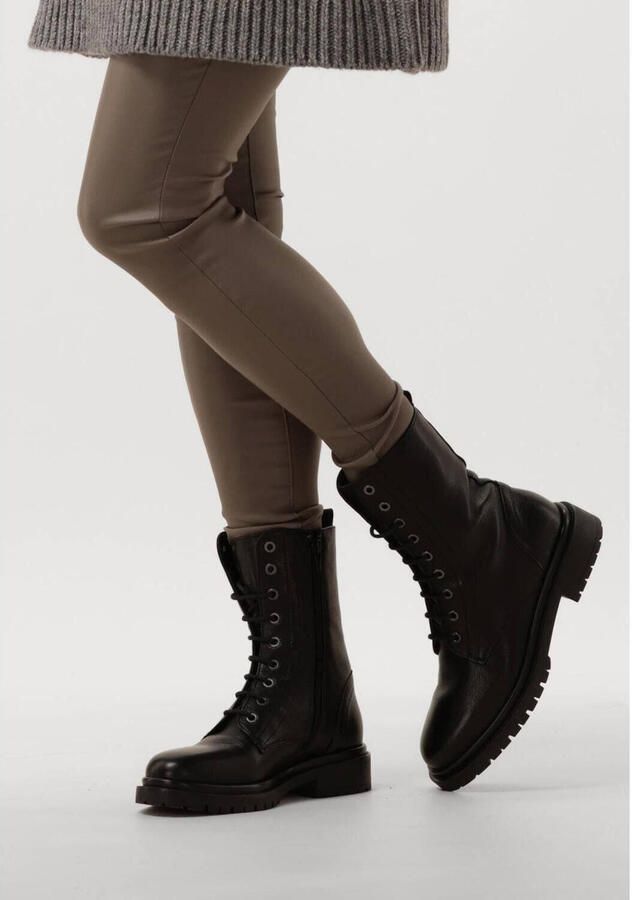 BLASZ Veterboots Dames 2fire203 Leer Zwart - Foto 3