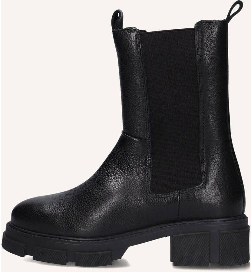 BLASZ Belice-10 Enkellaarsjes Enkelboots met rits Dames Zwart