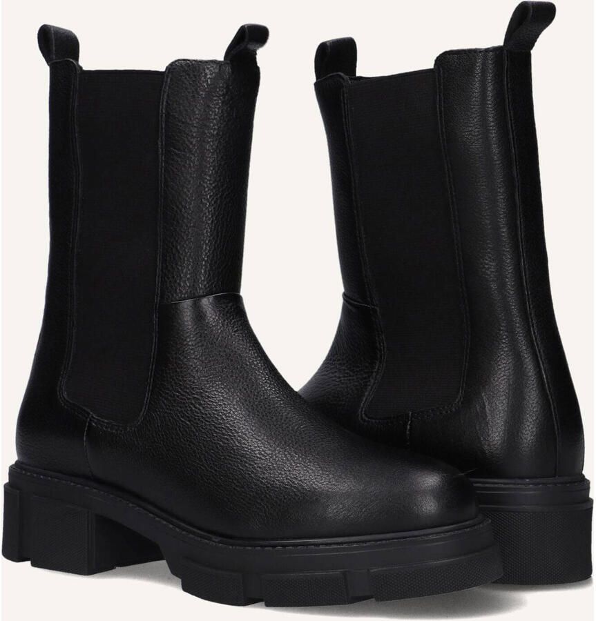 BLASZ Belice-10 Enkellaarsjes Enkelboots met rits Dames Zwart - Foto 4