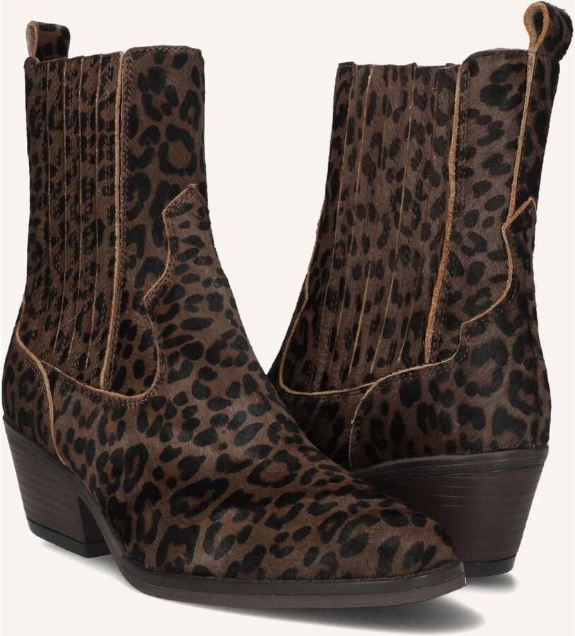 BLASZ Lexx-04 Enkellaarsjes Enkelboots met rits Dames Multi - Foto 5