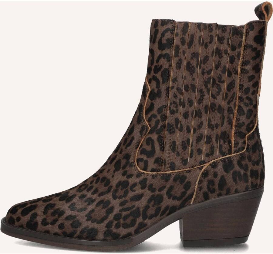 BLASZ Lexx-04 Enkellaarsjes Enkelboots met rits Dames Multi - Foto 6