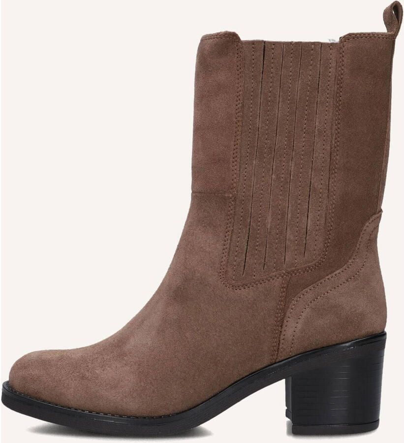BLASZ Lina-45 Enkellaarsjes Enkelboots met rits Dames Taupe - Foto 6
