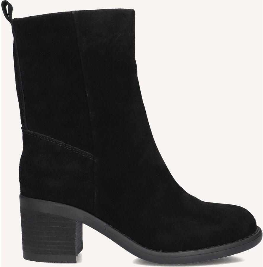 BLASZ Shn2581-09 Enkellaarsjes Enkelboots met rits Dames Zwart - Foto 2
