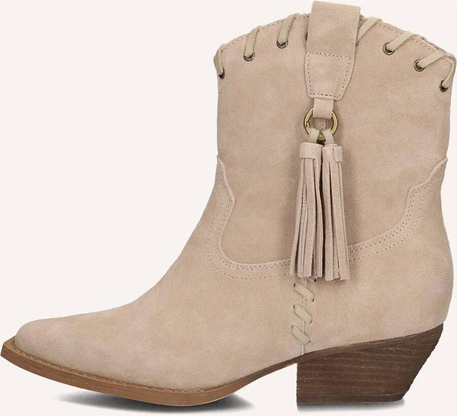 BLASZ Shn3a231-43 Enkellaarsjes Enkelboots met rits Dames Beige - Foto 6