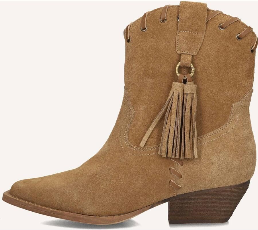 BLASZ Shn3a231-43 Enkellaarsjes Enkelboots met rits Dames Camel - Foto 5