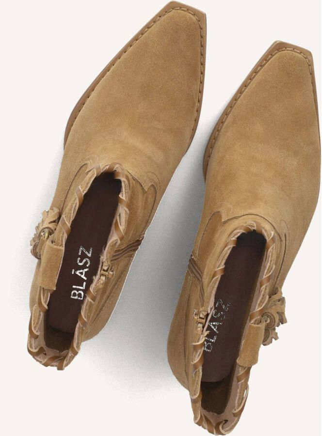 BLASZ Shn3a231-43 Enkellaarsjes Enkelboots met rits Dames Camel - Foto 6