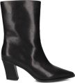 BLASZ Yrn130 Enkellaarsjes Enkelboots met rits Dames Zwart - Zwart