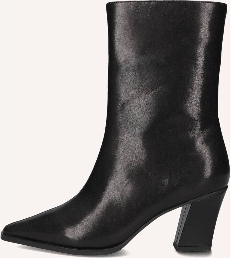 BLASZ Yrn130 Enkellaarsjes Enkelboots met rits Dames Zwart - Foto 5