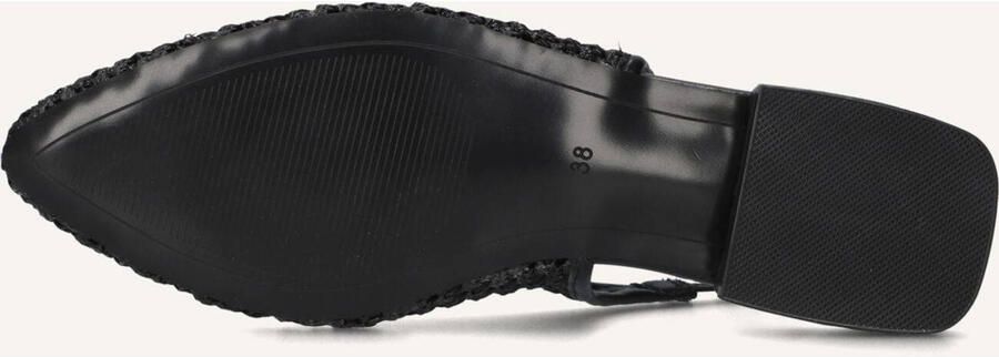 BLASZ Slingbacks Dames 15593-04 Leatherlook Zwart - Foto 4