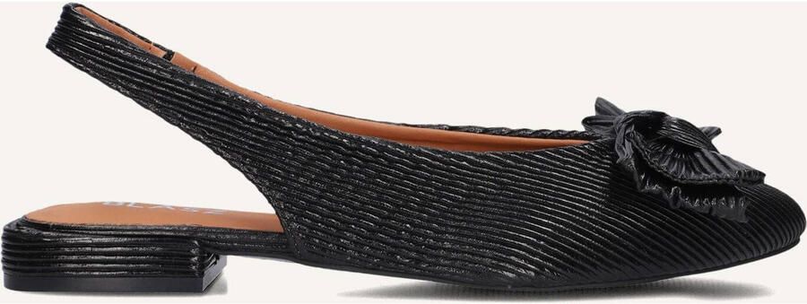 BLASZ Slingbacks Dames L15593 Maat: 36 Materiaal: Textiel Kleur: Zwart - Foto 2